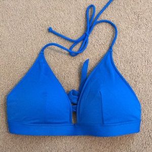 Victoria’s Secret blue push-up Bikini top